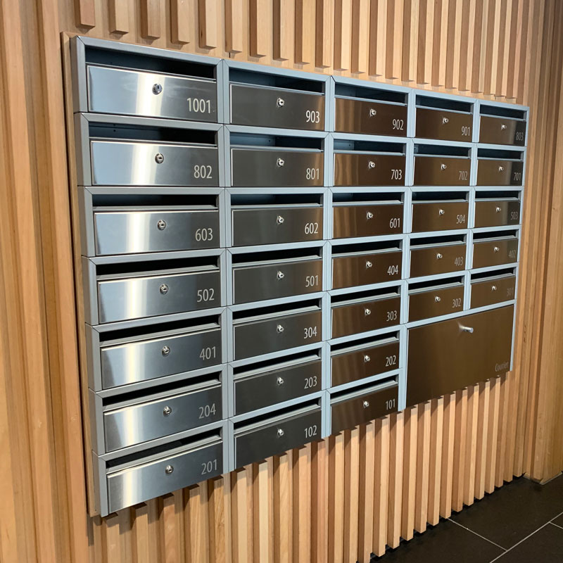 designer letterboxes