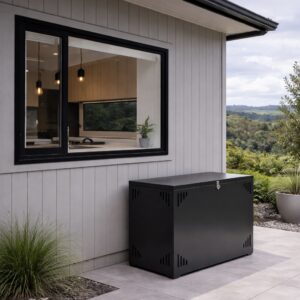 9kg LPG Double Gas Bottle Enclosure | NZ-Made Outdoor Gas Storage Solutions
